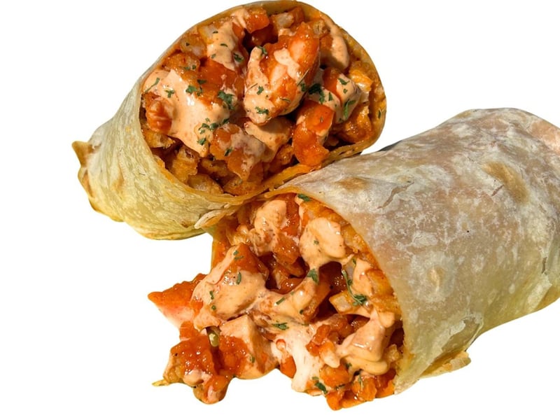 Buffalo Chicken Burrito